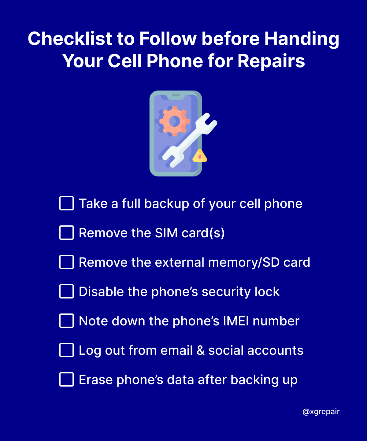 7 Important Phone Repair Prerequisites to Protect Your Data 1 Phone Repair Prerequisites