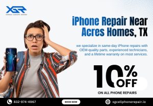 iPhone Repair Near Acres Homes - Blog Banner