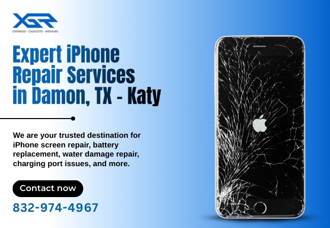 iPhone Repair Services in Damon