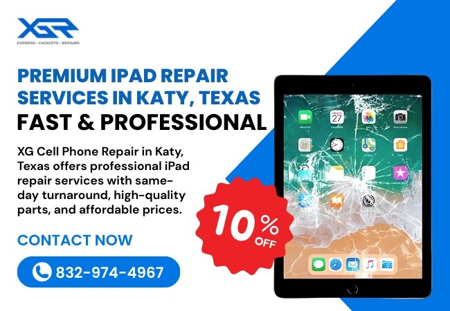 Premium iPad Repair Services in Katy, Texas — Fast & Professional 1