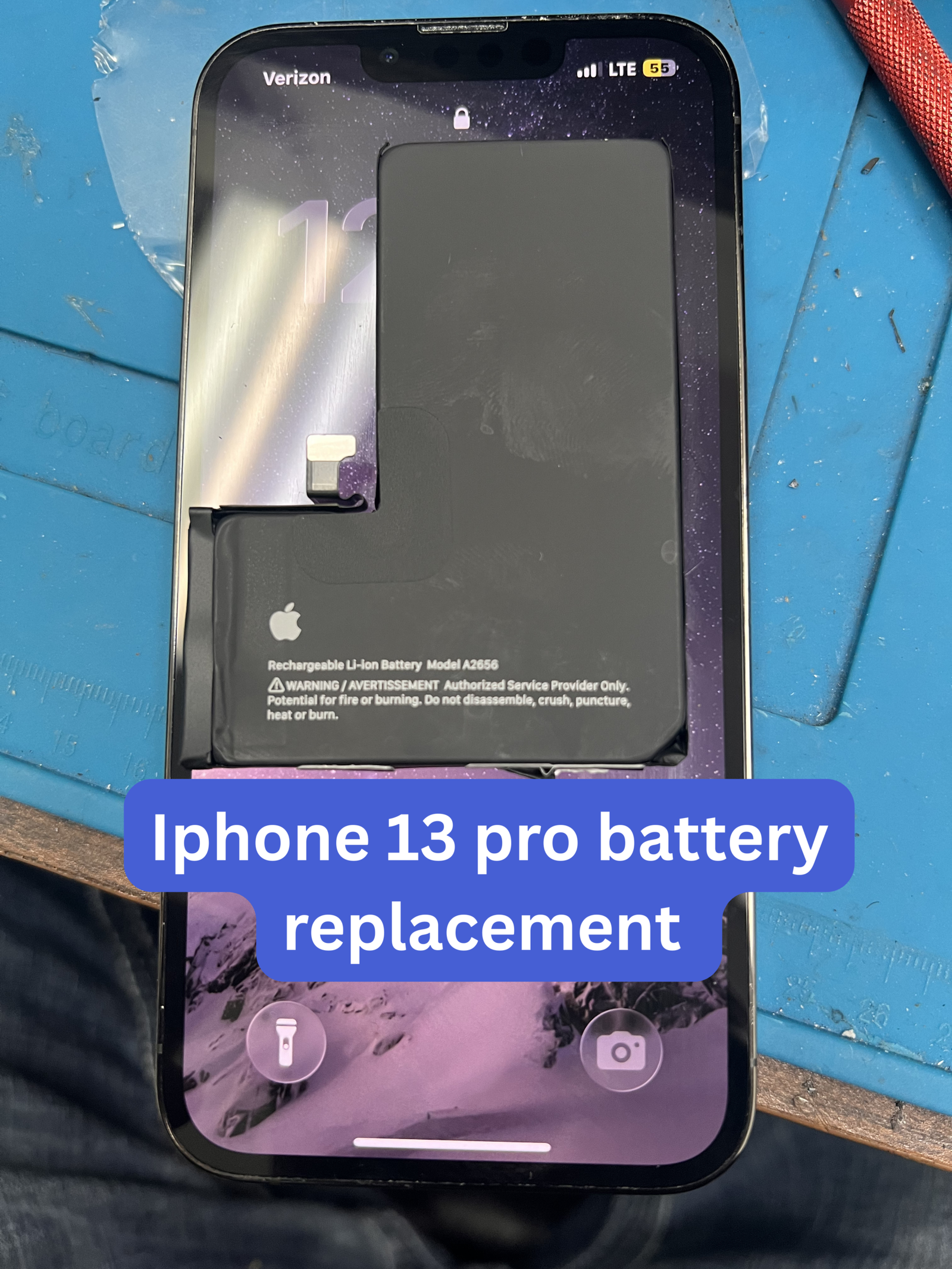 Fast iPhone Repair Services in Katy TX 2 Iphone 13 pro battery replacement